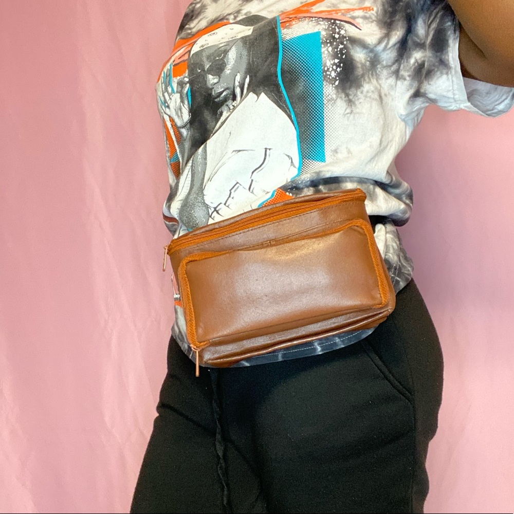 Brown belt bag/Fannie pack